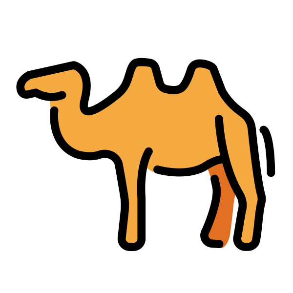 Two Hump Camel Svg File