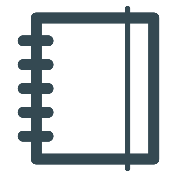 Notebook Svg File