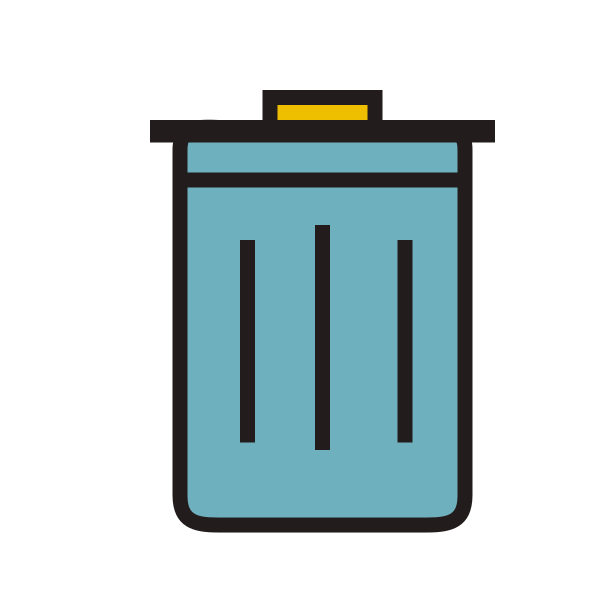 Trash Recycle Bin Svg File