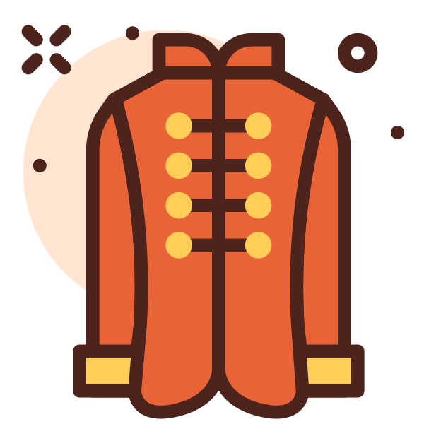 Coat Chinese Svg File