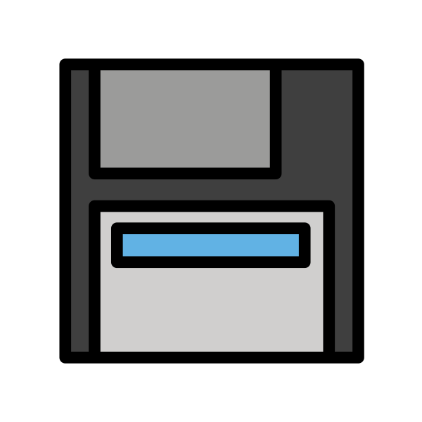 Floppy Disk Svg File