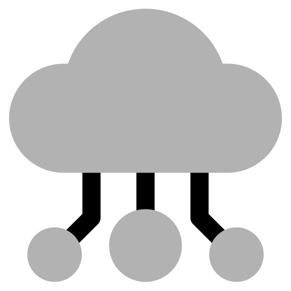 Cloud Computing Technology Datum Network Svg File