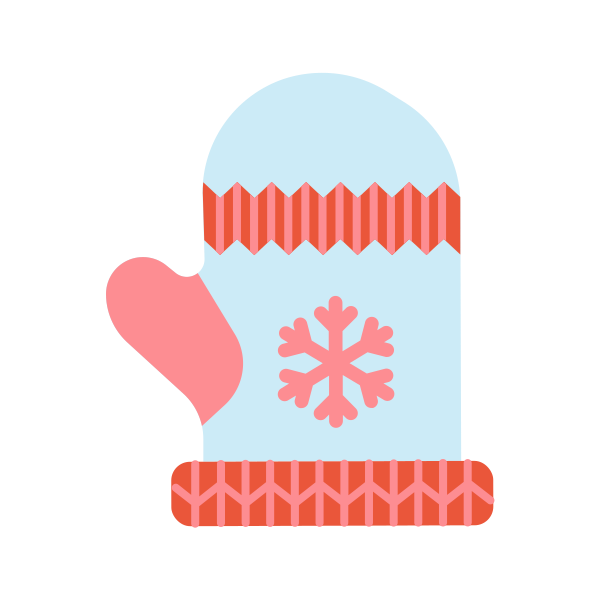 Accessory Glove Holiday Svg File