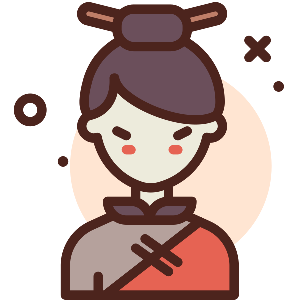 Female Chinese Svg File