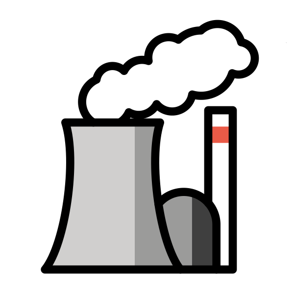 Nuclear Power Plant Svg File