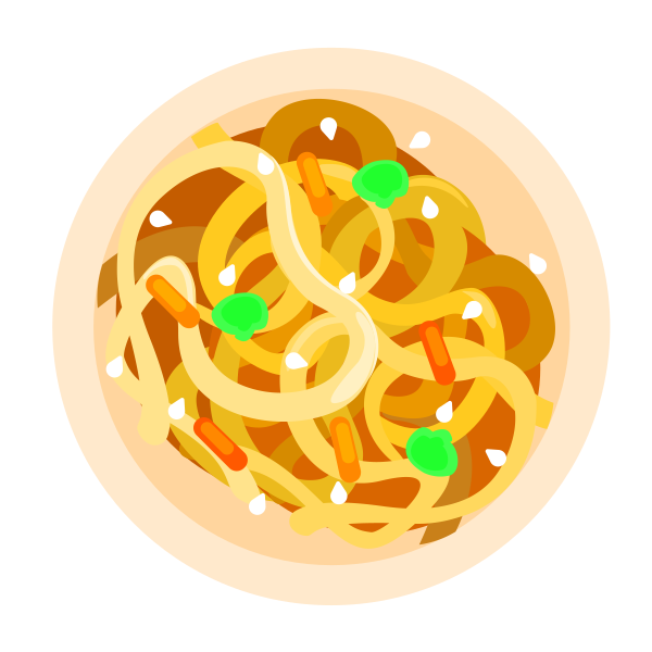 Chow Food Mein Svg File