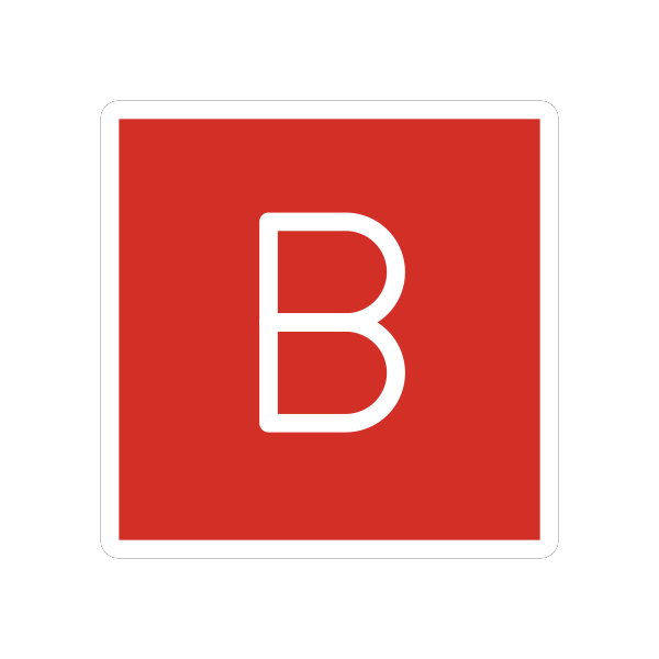 B Button Blood Type