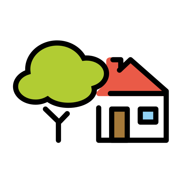 House With Garden Svg File