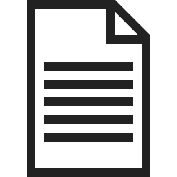 Document File Text Folder Paper Svg File