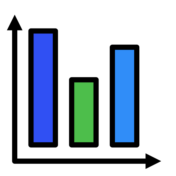 Bar Chart Business Analytics Statistics Svg File