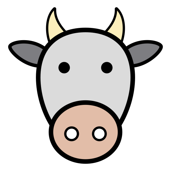 Animal Cow Cows Svg File