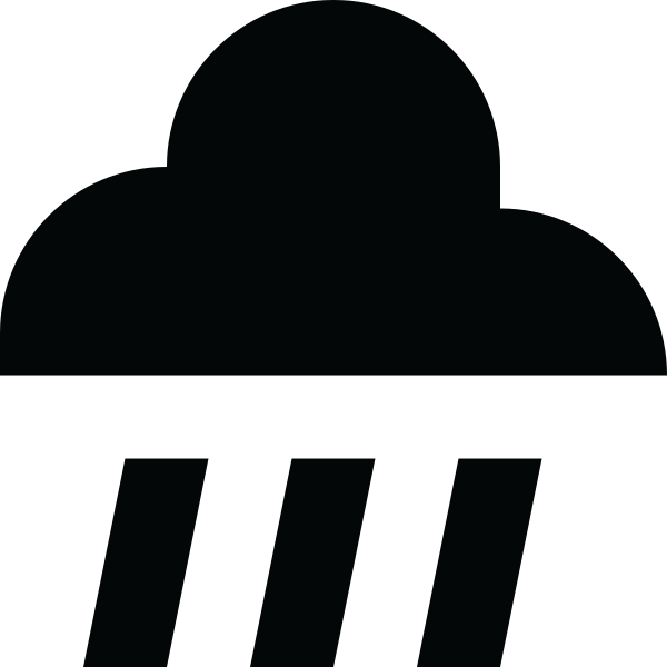 Cloudrain Cloud Rain Svg File