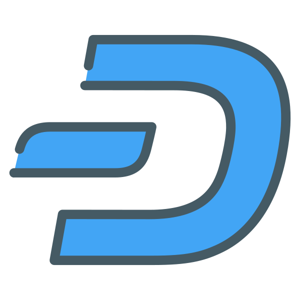 Dash Cryptocurrency Svg File