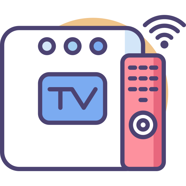 Smart Tv Box Svg File