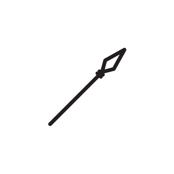 Spear Middle Age Weapon Svg File