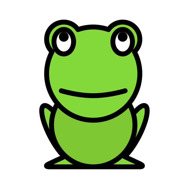 Animal Domestic Frog Svg File