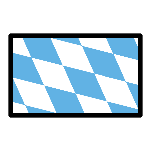 Bavaria Flag Svg File