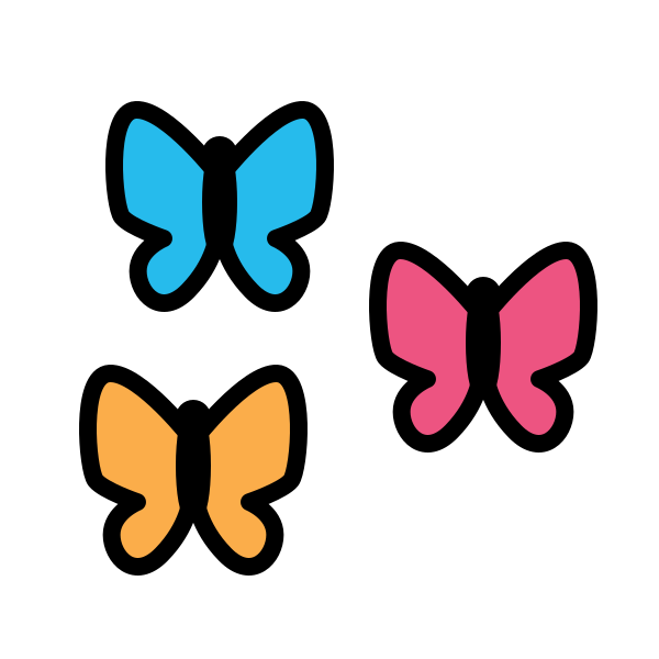 Animal Butterflies Domestic Svg File