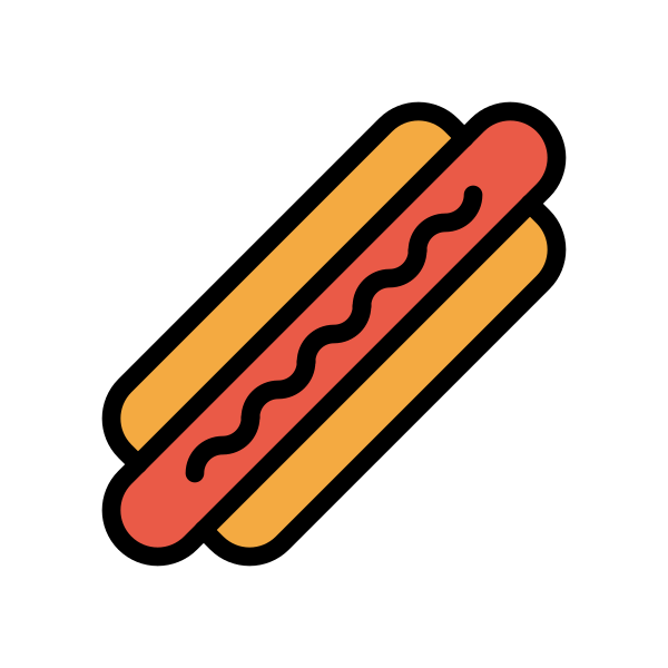 Hot Dog Svg File