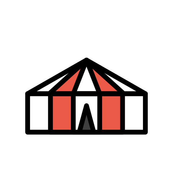Circus Tent Svg File