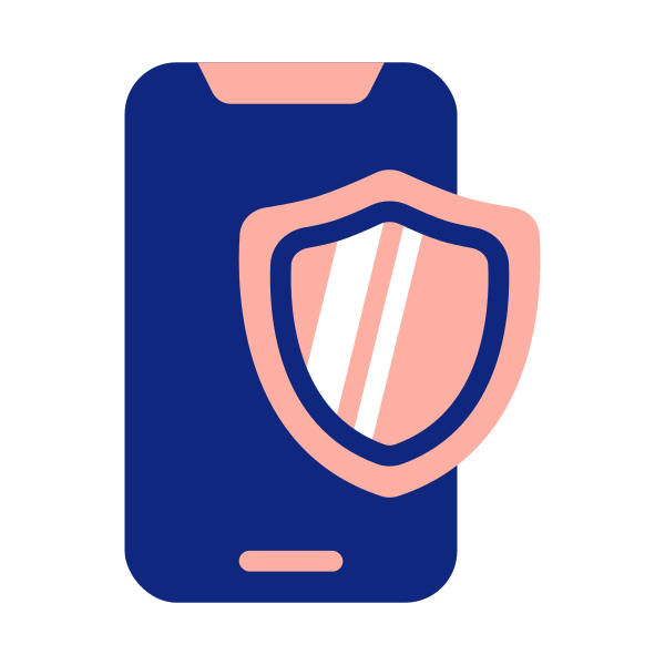 Phone Shield Svg File