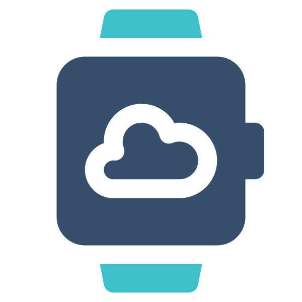Watch Weather Cloud Svg File