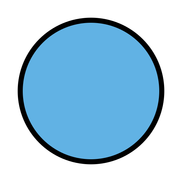 Blue Circle Svg File