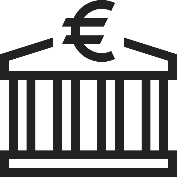 Bank Euro Money Currency Finance Payment Svg File
