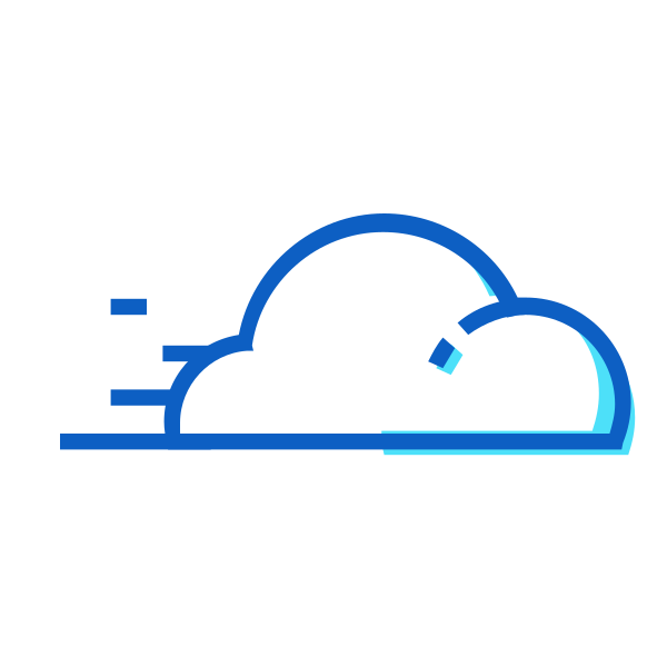 Cloud Moving Cloud Computing Svg File
