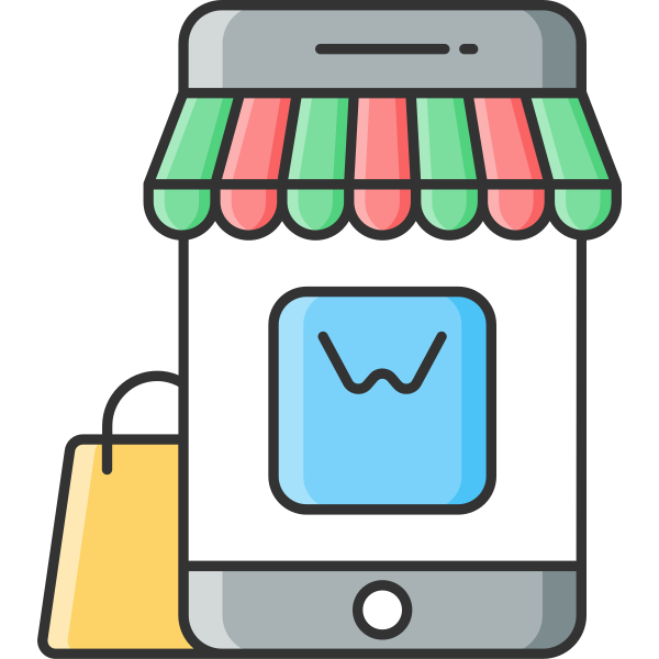 Shopping App Ecommerce Svg File
