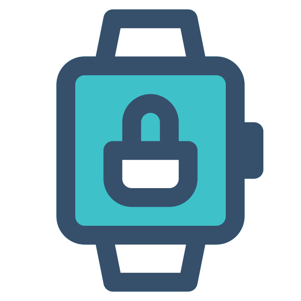 Lock Smart Smart Watch Svg File