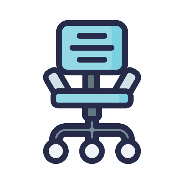 Office Chair Seat Directors Svg File