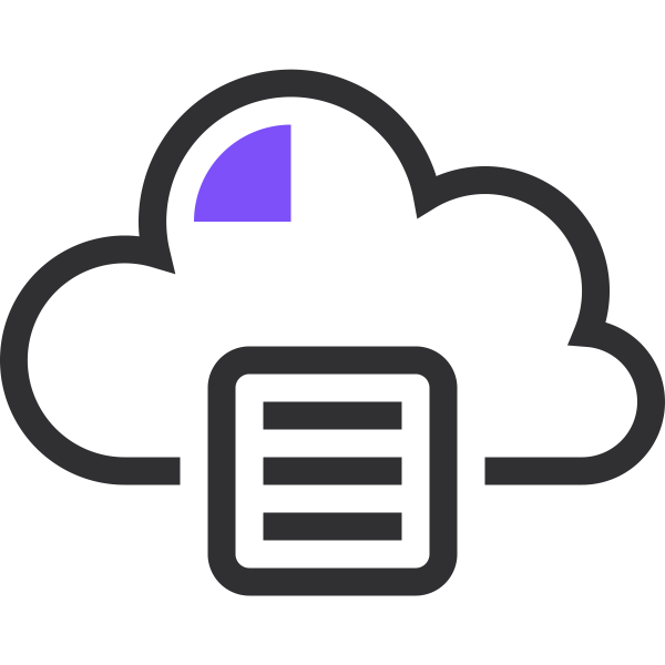 Cloud File Svg File