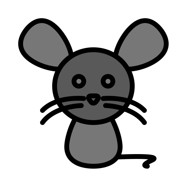 Animal Domestic Mouse Svg File