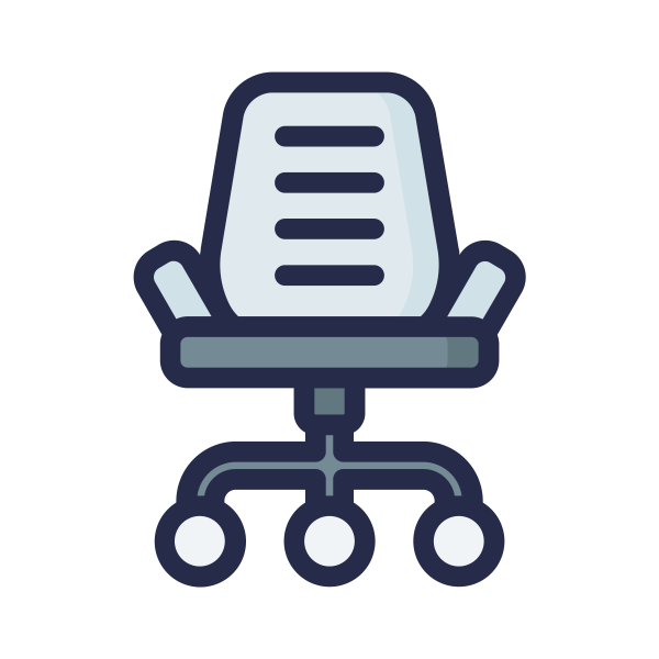 Office Chair Seat Directors 2 Svg File