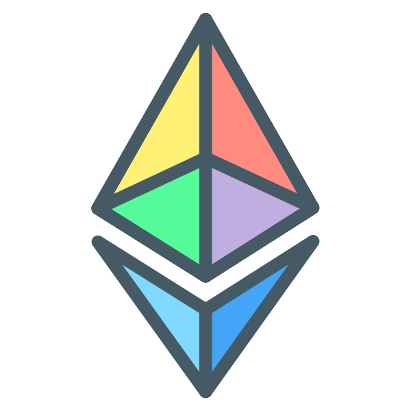 Ethereum Crypto Cryptocurrency 2 Svg File