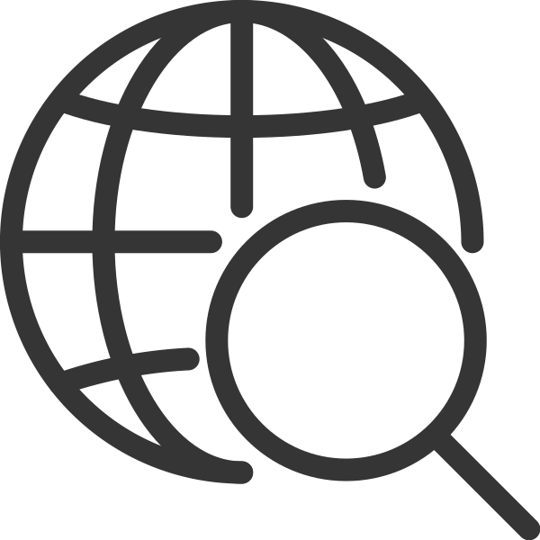 Earth Globe Internet Svg File