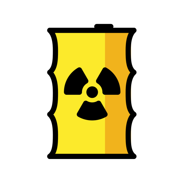 Radioactive Waste Svg File