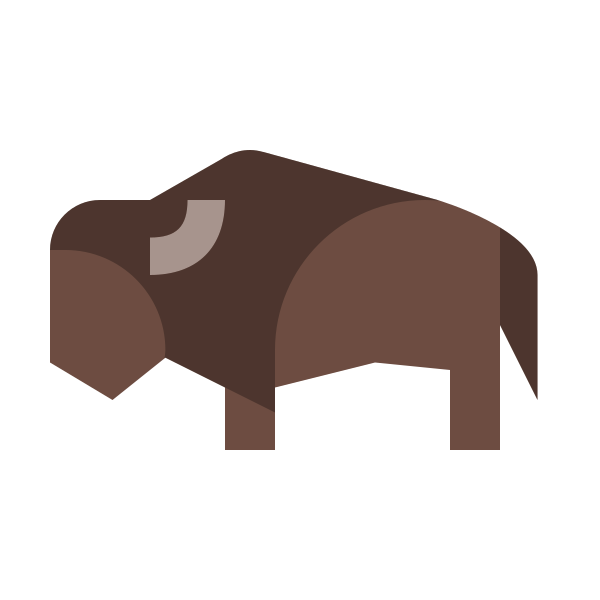 Bison Svg File