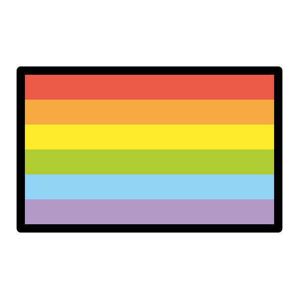Rainbow Flag Svg File