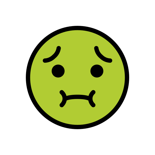 Nauseated Face Svg File