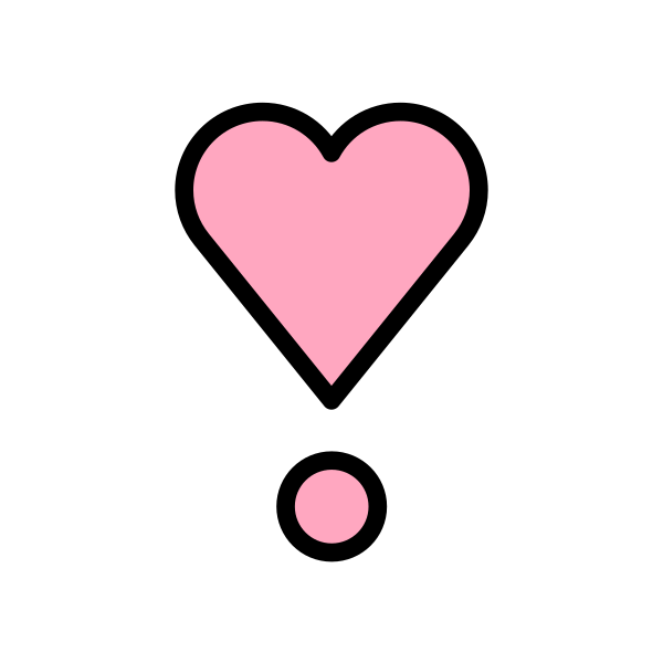 Heart Exclamation Svg File