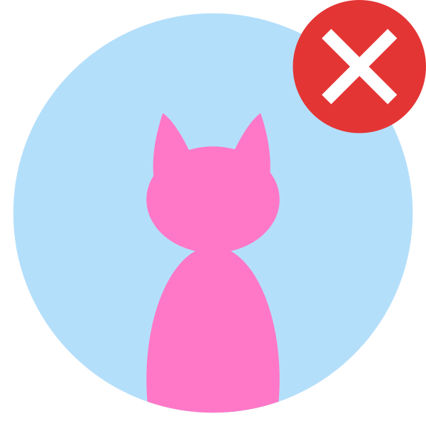 Cat Symbol Remove Svg File
