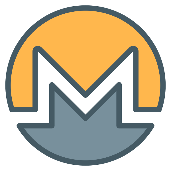 Monero Crypto Cryptocurrency Coins Svg File