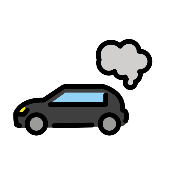 Exhaust Gases Car Svg File