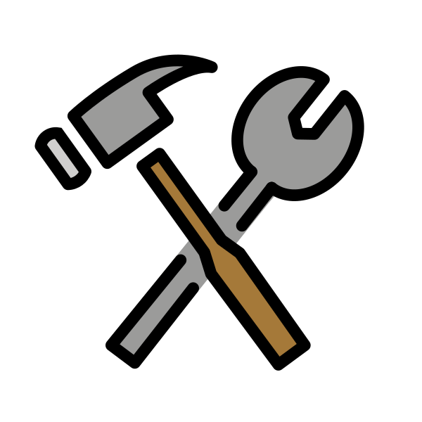 Hammer And Wrench Svg File