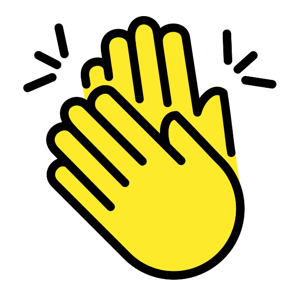 Clapping Hands Svg File