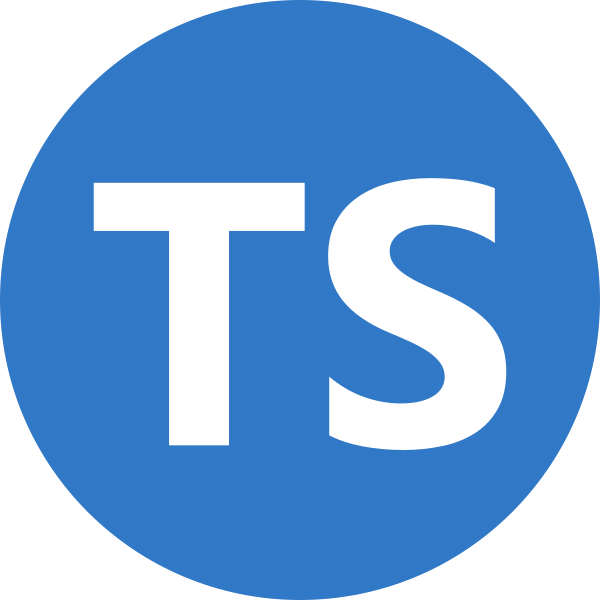 Typescript Icon Round Svg File