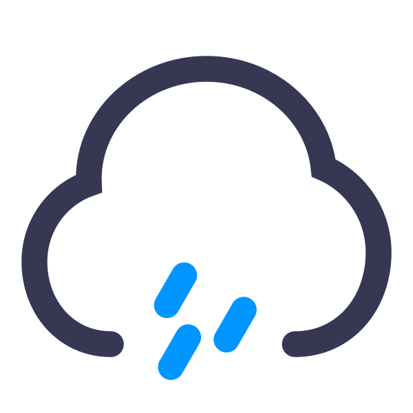 Cloud Drizzle Svg File