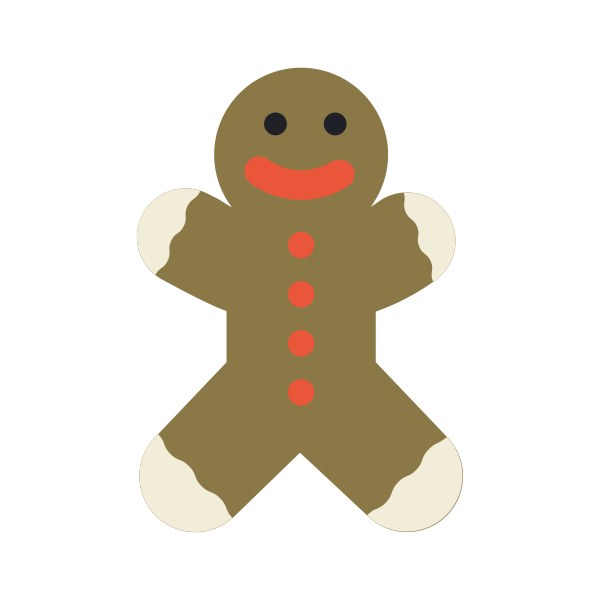 Bread Christmas Cookie